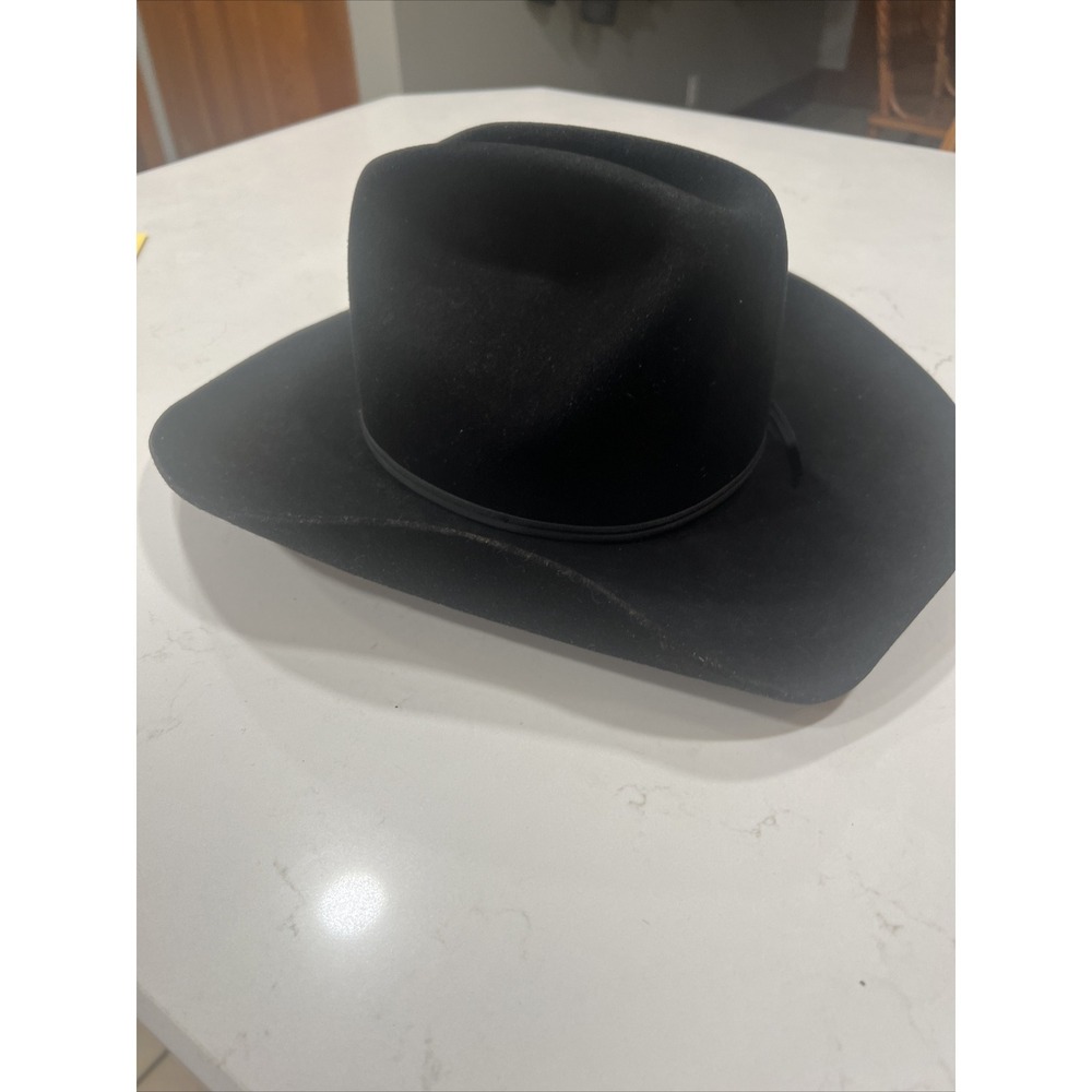 Bailey Cowboy Hat, Black, 7-1/8, Socorro, Made In USA‎